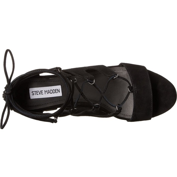 Steve Madden Indea Wrap heel Sandals - Picture 6 of 7